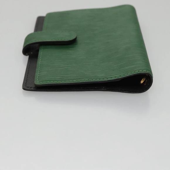 LOUIS VUITTON Epi Agenda PM Day Planner Cover Green R20054 LV Auth 107012 - Picture 5 of 16